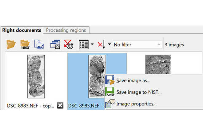 Bild in NIST speichern. image